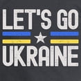 thumbnail image 3 of CafePress - Let's Go Ukraine Long Sleeve T Shirt - Long Sleeve Dark T-Shirt, 3 of 4