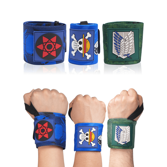 Crown Limited Supply Lifting Straps for Unisex - Blue Weight Lifting Straps