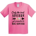 thumbnail image 3 of Inktastic Only the Best Sisters Get Promoted to Big Sister Youth T-Shirt, 3 of 5