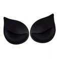 thumbnail image 1 of 6x1 Par De Almohadillas Para Sujetador, Extraíbles, Transpirables, Para Deportes, Bikini, Color Negro, 1 of 8