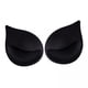 thumbnail image 1 of 3x1 Par Bra Insert Pads Enhancer Extraíble Transpirable Deportes Bikini Negro Sunnimix Almohadillas de esponja para sujetador, 1 of 8