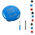 thumbnail image 2 of Baohd High Quality ABS Car Engine Start Stop Switch Button Replace Cover for BMW E60 E70 E71 E90 E92, 2 of 7