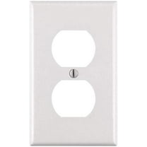 WALLPLAT 1G DPLX WH (Pack of 1)