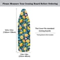 thumbnail image 5 of HELLHERO Ironing Board Cover 3 Fasteners Elastic Edge Breathable Replacement Accessories Polyester Fiber Fabric for Women, Easter, 5 of 5