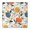 149, variant on Wrinkle-Free Elastic Tablecloth with Floral Design, Square 34x34 Inch Polyester for Kitchen or Picnic Use