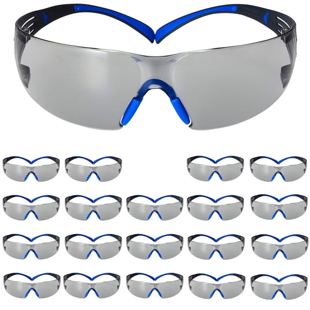 Gafas de Seguridad 3M SecureFit Paquete de 20 Unidades Lentes Grises ANSI Z87