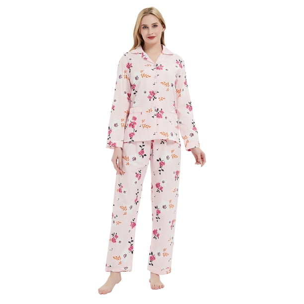 Pineapple Palms - Everyday Set<br>Women’s Cotton Notch Collar Pajama Set main image 0