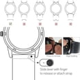 thumbnail image 5 of (22mm Black)Milan Mesh Watch Strap,Metal Watch Strap,Quick Release Replacement Watch Straps for Men and Women, 5 of 5