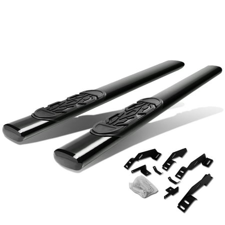For 88-02 Chevy/GMC C/K 1500 2500 3500 Carbon Steel 6" Side Step Nerf Bar Running Board Left+Right 89 90 91 92 93 94 95 96 97 98 99 00 01