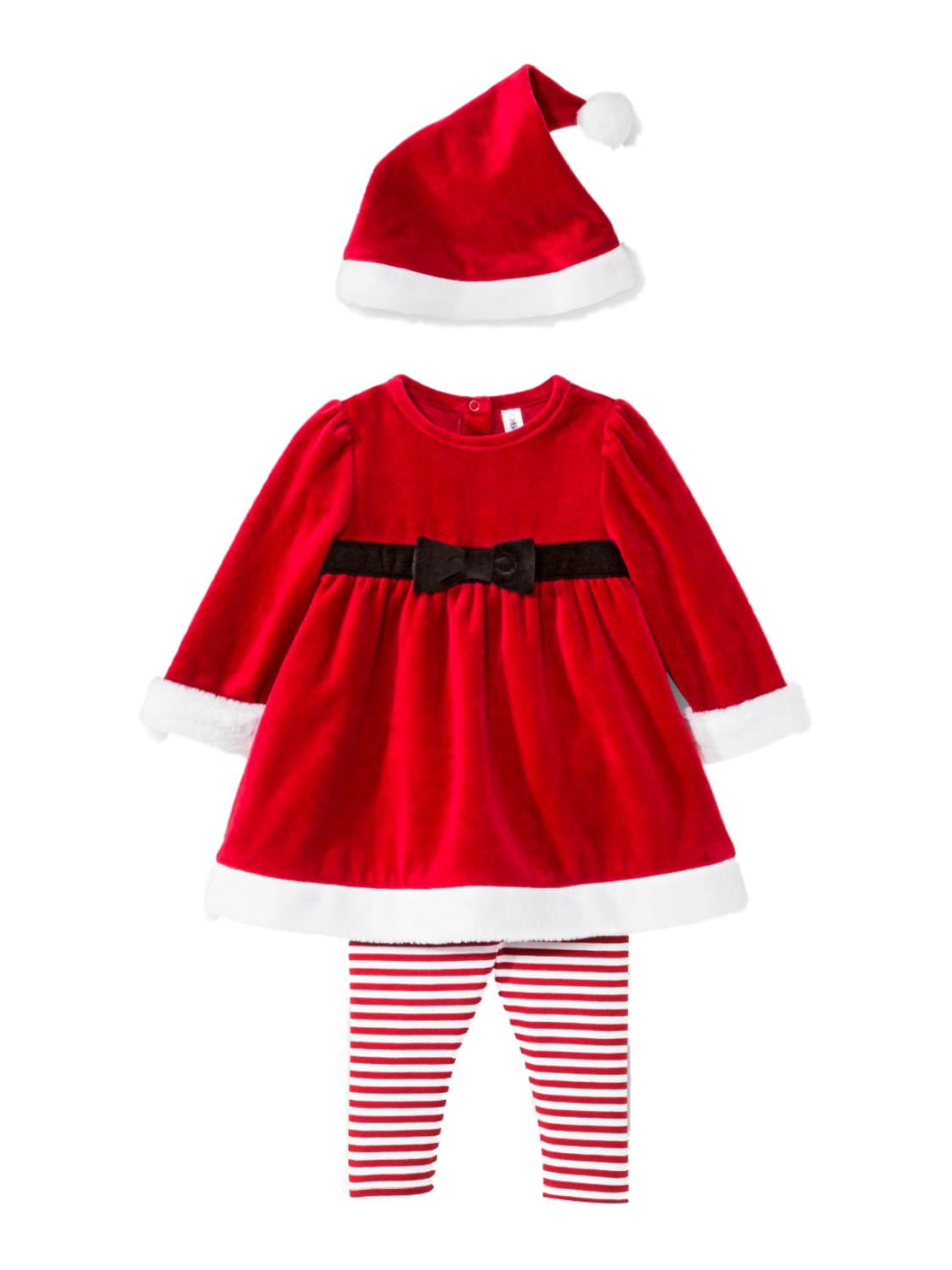 baby mrs santa outfit