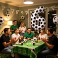 thumbnail image 6 of 40in Black And White Soccer Ball Number 6 Football Balloon Large Digit 6 | Suitable For Birthday Soccer Themed Party Decorations, 6 of 9