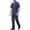 Blue#9002, variant on FEN AI Men's Long Sleeve Coverall Black Overalls Workwear for Men Work Jumpsuit with Multi Pockets