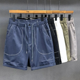 thumbnail image 4 of Pantalones cortos Dry Fit con bolsillos para hombre, Bermudas Ice Cargo, pantalones cortos masculinos de 3 cuartos, talla pequeña, holgados, de diseñador, paquete de algodón de los años 90, informal, 4 of 5