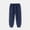 Navy, variant on CYRBOKO Girls Sweatpants, Comfy Running Casual Elastic Waist Joggers with Pockets Purple Size 7-8 T