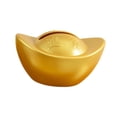 thumbnail image 4 of Lingote Yuan Bao, cubierta para caja de pañuelos, adorno de mesa, estuche para pañuelos, estuche para servilletas de papel Oro, 4 of 9