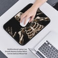 thumbnail image 6 of Pofeuu Cyber Skeleton With Tattoos Print Laptop Carrying Case,13-15-Inch Laptop and Tablet, Sleek Design, Durable and Water-Repellent Fabric, Business Casual or School-15 inch, 6 of 8
