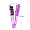 thumbnail image 2 of Plancha de pelo Cepillo en forma de V Peine de pelo plegable cepillo enderezadora Salon Hair Styl MABOTO  Peine, 2 of 5