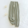 thumbnail image 4 of LOVZFMLL Women's Pajama Pants Gingham Plaid Casual Lounge Pants Soft Comfy Sleep Bottoms Loungewear Trouser with Pockets, 4 of 4