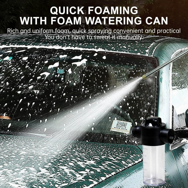 Pistola De Agua De Alta Presión Con Boquilla Limpiadora Universal, Apta Para Coche Y Hogar, De Aluminio Y Cobre