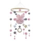 thumbnail image 1 of Cute Rabbit Five-pointed Star Bamboo Ring Shakes Wind Chimes Bed Bell Infants And Children's Room Decoration Pendant, 1 of 4