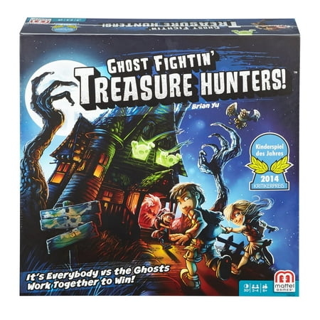 Ghost Fightin' Treasure Hunters Game for 2-4 Players Ages (Best Treasure Hunt Games For Android)