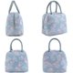 thumbnail image 3 of Bolsa de almuerzo Bolsa de asas para mujer Bolsa de refrigeración aislada abierta de par en par Regalo resistente al agua kaili Sencillez, 3 of 5