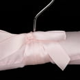 thumbnail image 2 of 5pcs Practical Sponge Padded Satin Hangers Clothes Racks Clothes Hangers (Pink), 2 of 6