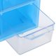 thumbnail image 3 of Minkissy Caja De Almacenamiento De Escritorio Con Compartimentos Azul Para Organizar Maquillaje Y Joyería, 3 of 8