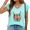 Blue, variant on Women Salem Book Club Witch Graphic Tee Retro Style V Neck Tank Top Aesthetic Magic Illustration Sleeveless Shirt