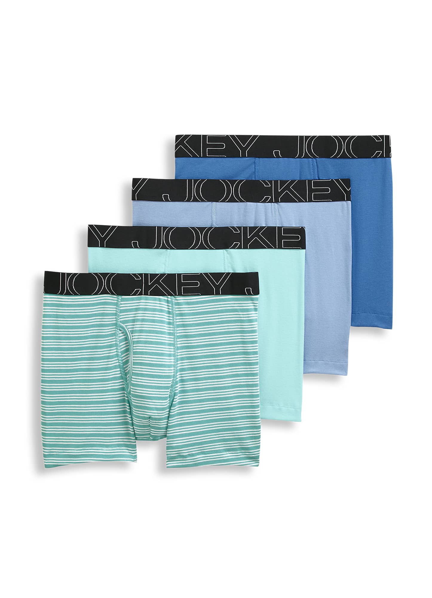 Jockey Men ActiveBlend 5" Boxer Brief 4 Pack