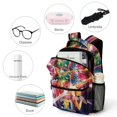 thumbnail image 3 of Power Rangers Backpacks Bookbag Casual Daypack for Travel Camping Hiking, 3 of 7