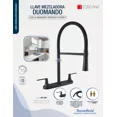 thumbnail image 3 of Llave Mezcladora Acero Inoxidable 304 Cuello Flexible Mc-984, 3 of 4