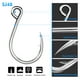 thumbnail image 4 of Gancho 20 PCS Anzuelo de pesca Anzuelo de púas de acero de alto carbono Anzuelo extra fuerte para pe PROBEROS Gancho, 4 of 6