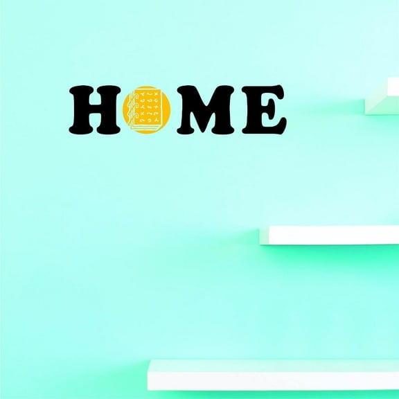 Custom Decals Home Gold Plates Wall Art Size: 10 X 36 Inches Color: Multi