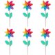 thumbnail image 1 of 10pcs-Molinete colorido-12cm, 1 of 8