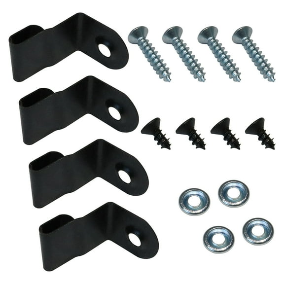 For 1968-1977 Chevy Corvette C3 Door Panel Mounting Hardware Clips and Screw Kit
