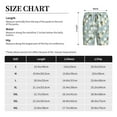 thumbnail image 3 of Pofeuu Tulips Flowers Print Men's Soft Woven Elastic Waistband Sleep Pajama Short-XX-Large, 3 of 6