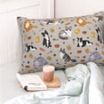 thumbnail image 2 of cute cat Pillow cases pillow covers Standard Size pillow case pillow protector, Soft ,with Zipper pillowcase 20"x30", 2 of 6