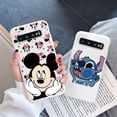 thumbnail image 2 of Bonita Funda de teléfono de dibujos animados Donald Stitch para samsung Galaxy S10 Plus, s10e, pato, ratón, Margarita, Funda de silicona estampada para samsung s 10e Fivean unisex, 2 of 2