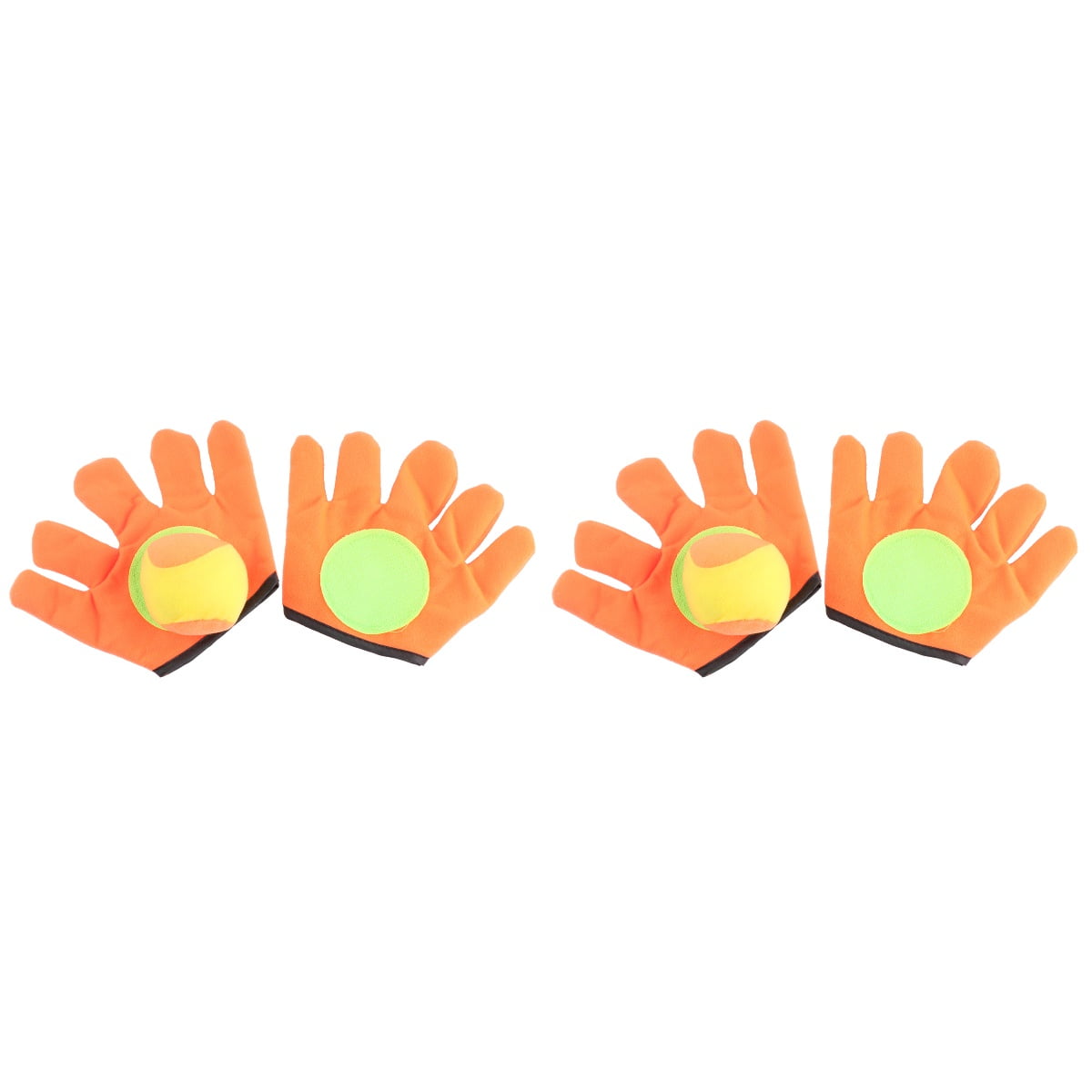 NUOLUX Ball Glove Catch Game Set Toss Sticky Toy Toys Child Ball Parent