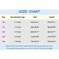 thumbnail image 4 of xfsWaSs Toddler Dresses Girls Summer Short Sleeve Tutu Dress Bow Print Birthday Princess Party Dresses Little Kids Sundress 2-3 Years, 4 of 5