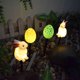 thumbnail image 3 of Huevos de Pascua solares para exteriores, farolillos decorativos impermeables para paisaje y jardín, arreglo de jardín, iluminación nocturna con enchufe de tierra, 3 of 5