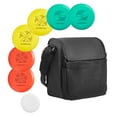 thumbnail image 1 of KFFKFF Disc Golf Set, 6 PCS Flying Discs for Beginners, Disc Golf Starter Set, with Putter, Mid-Range, Driver, Including Mini Marker, Portable Backpack, 1 of 9