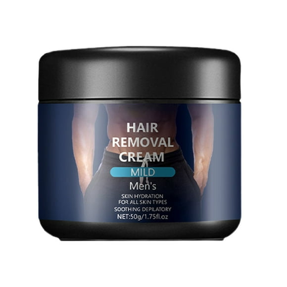 Hair Removal No Hair Crew /Private At Home Hair Removal For Men Soothing Depilatory For Unwanted Coarse Male Body Hair Holidays Clearance
