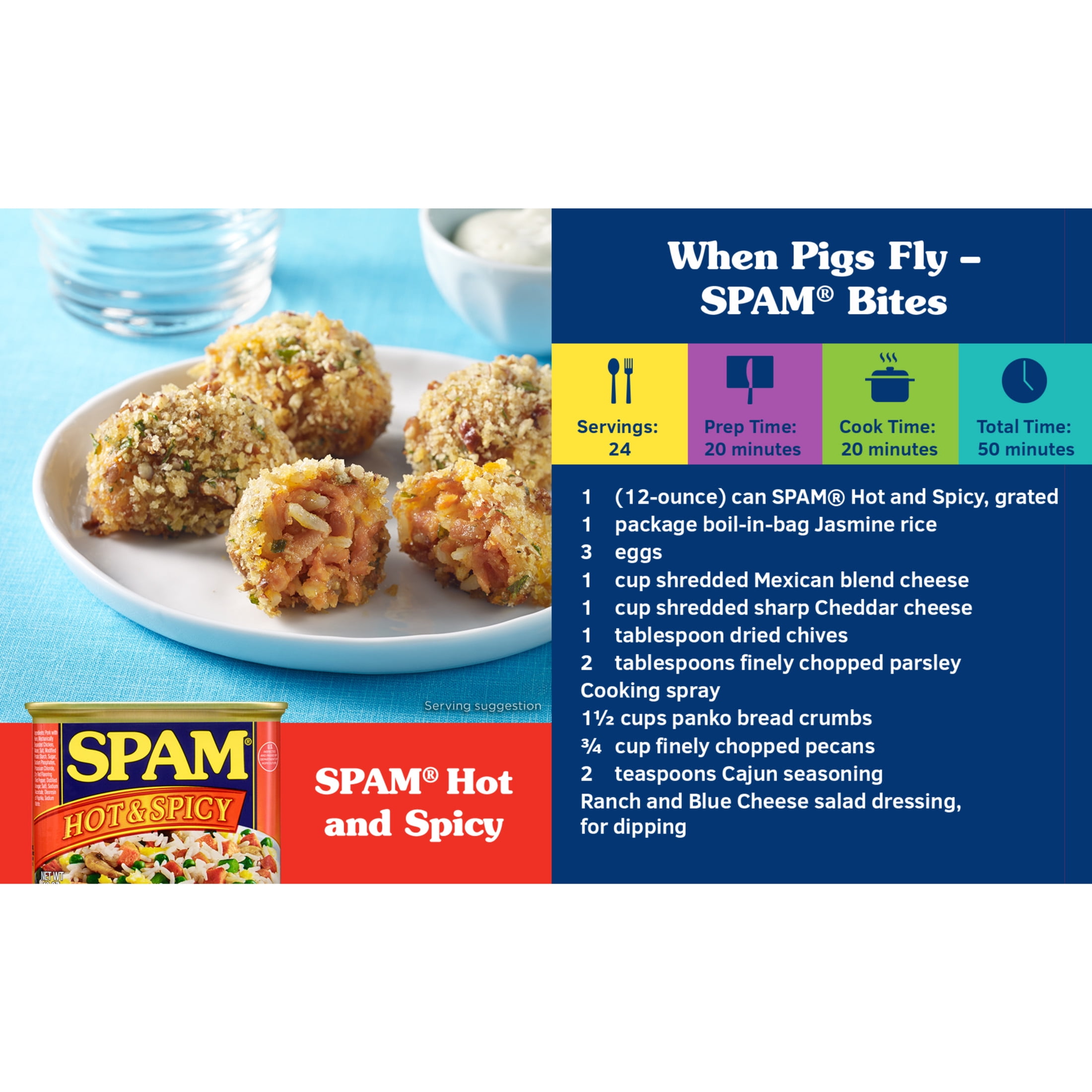 (3 pack) SPAM Hot and Spicy, 7 G of Protein per Serving, 12 oz Aluminum Can