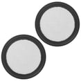 thumbnail image 1 of Uxcell 2-Pack 40 Mesh FKM Junta Sanitaria de 2 Pulgadas con Pantalla de Acero Inoxidable Junta Tri-clover Negra, 1 of 6