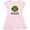 Ballerina Pink, variant on Inktastic I'm So Cute, I Must Be Jamaican Jamaica Flag Sunflower Girls Toddler Dress