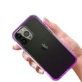thumbnail image 3 of iPhone 13 Mini Case, Rosebono Hybrid Gradient Transparent Soft TPU Clear Skin Cover Case For iPhone 13 Mini (Purple), 3 of 4