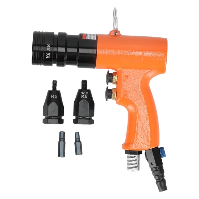 Air Riveter Guns, Pneumatic Rivet 1/4in Inlet Connector 0.6-0.8MPA for Decoration
