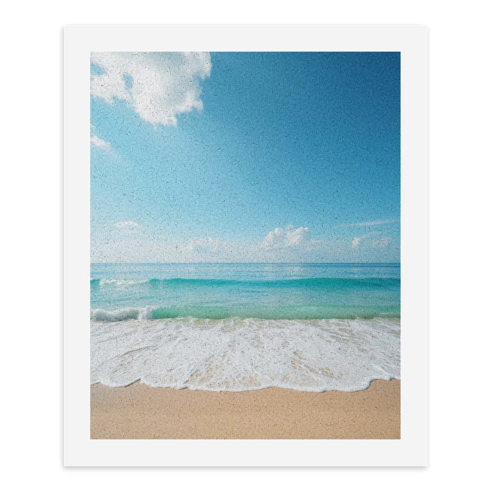 Paint by Numbers Kit for Adults, Ocean Waves Sandy Beach Sky Paint by Numbers, Easy Paint by Numbers Kit for Adults Beginner, DIY Adult Paint by Number Kits on Canvas, Home Decor